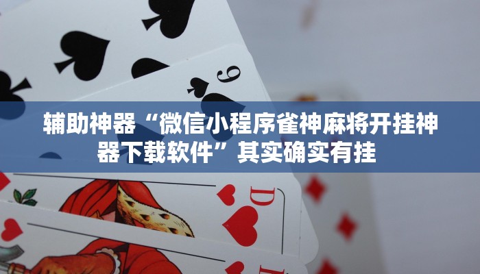 实操教程“新绍兴麻将能不能开挂”开挂详细教程