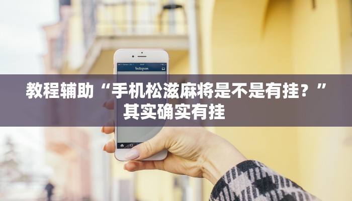 辅助神器“南通快胡麻将真的有挂吗”其实确实有挂 