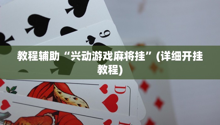 辅助神器“闽游麻将有挂吗,开挂神器”(详细开挂教程)