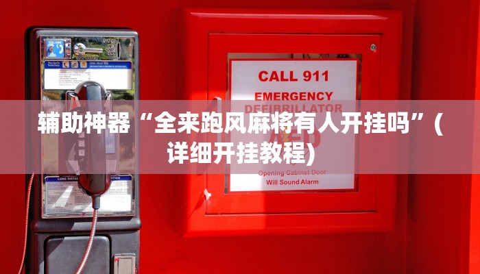 辅助神器“全来跑风麻将有人开挂吗”(详细开挂教程)