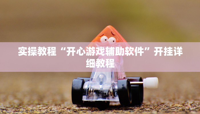 实操教程“开心游戏辅助软件”开挂详细教程
