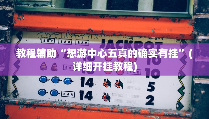 教程辅助“想游中心五真的确实有挂”(详细开挂教程)