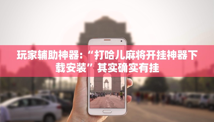 玩家辅助神器:“打哈儿麻将开挂神器下载安装”其实确实有挂 玩家辅助神器:“打哈儿麻将开挂神器下载安装”其实确实有挂