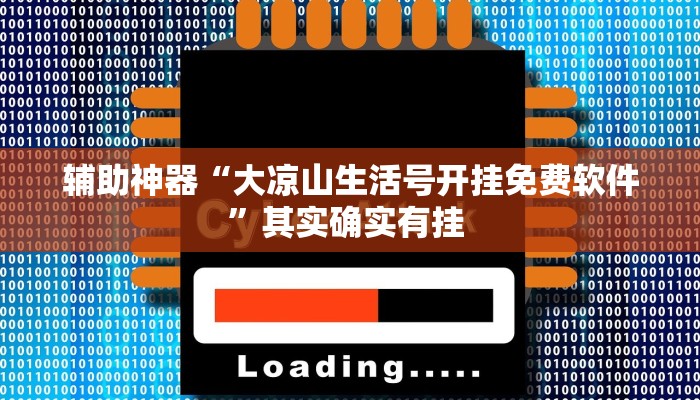 辅助神器“大凉山生活号开挂免费软件”其实确实有挂 