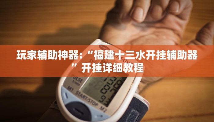 玩家辅助神器:“福建十三水开挂辅助器”开挂详细教程